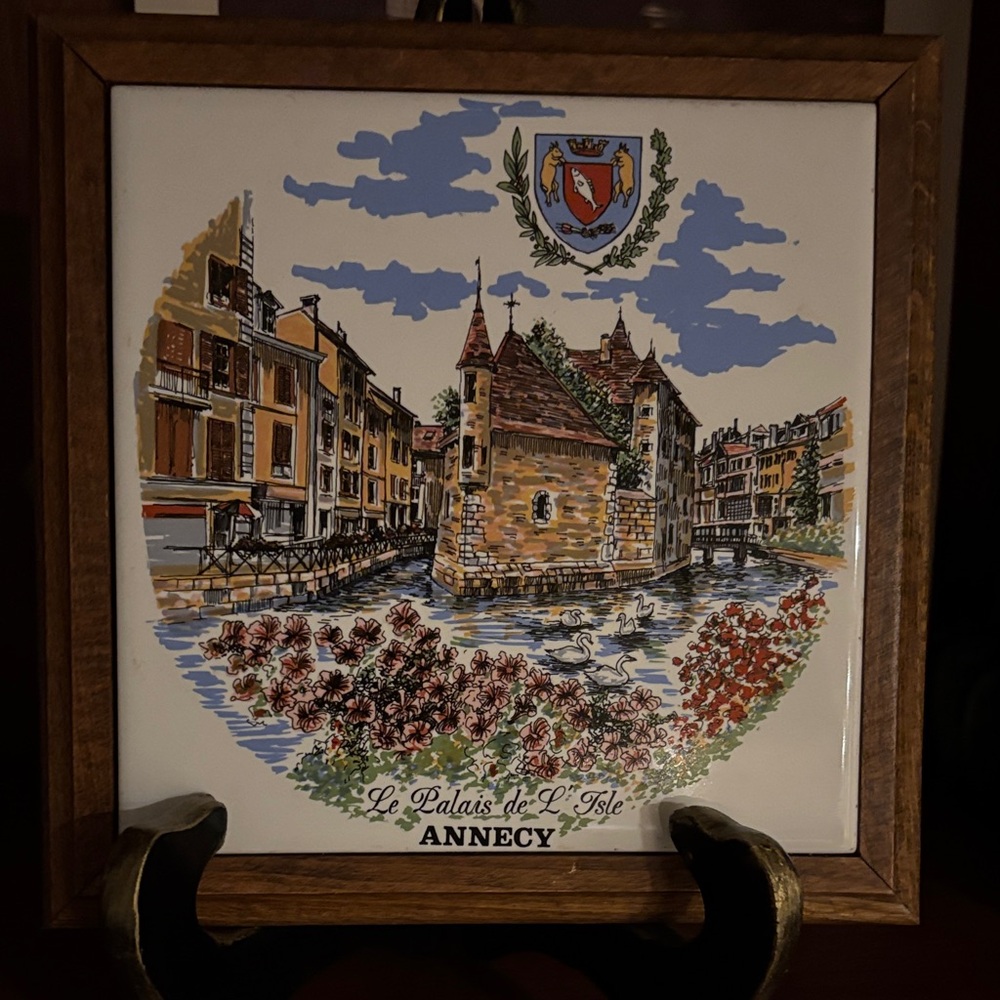 Le Palais de L'Isle Annecy Decorative Tile